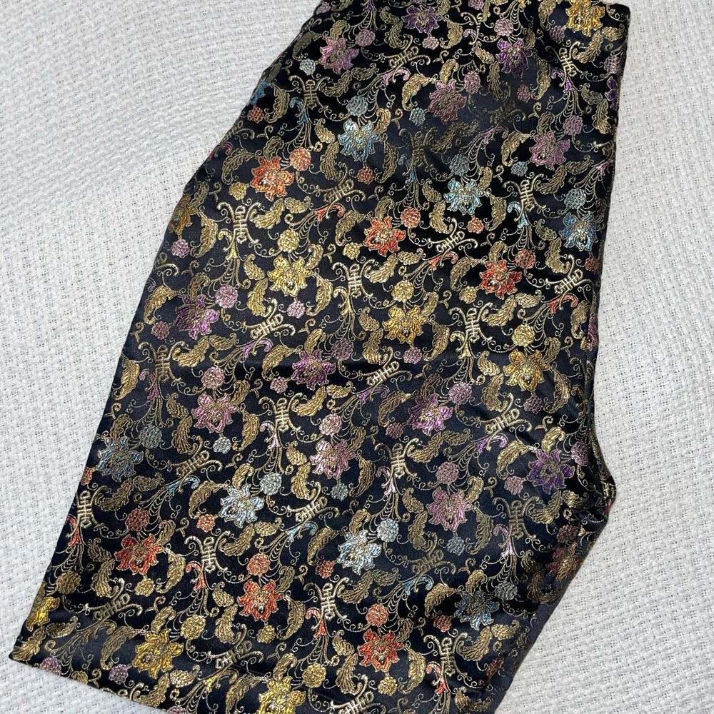 Floral Satin Pants